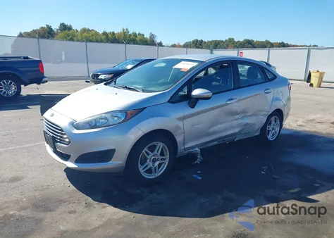 2019 Ford Fiesta Se из США, поврежденный, VIN 3FADP4BJ5KM118996